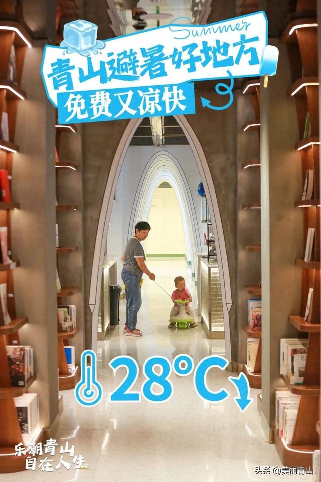 平均28℃以下！青山这里免费又凉快