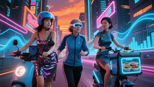 女骑手激增：KTV佳丽转战外卖江湖，一场静默的经济变局正在上演