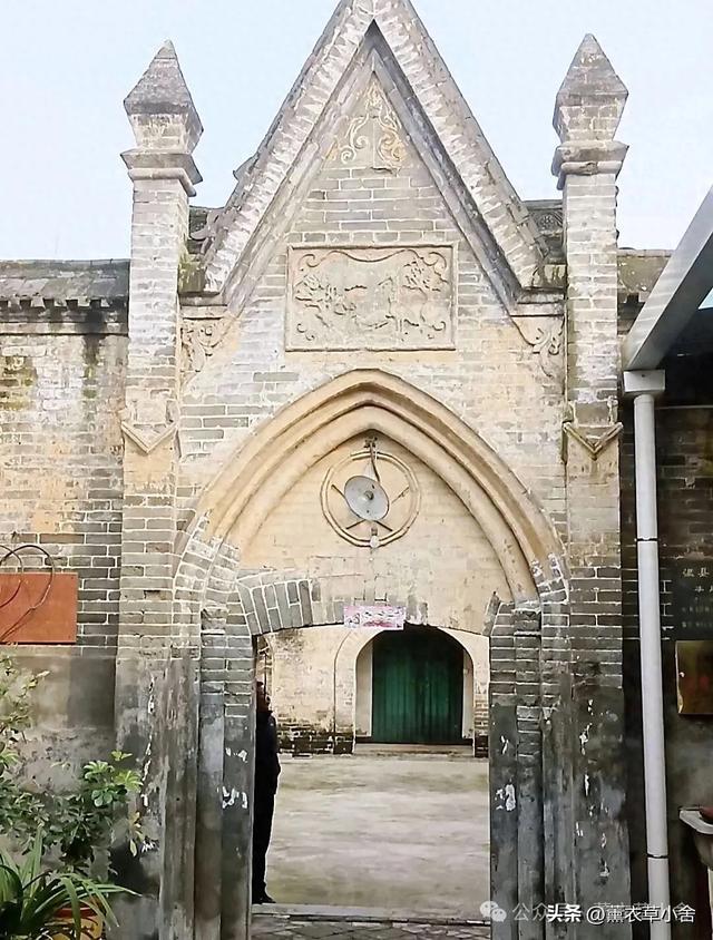 藏在温县西虢村的古建筑！中西合璧大宅院，焦作罕见