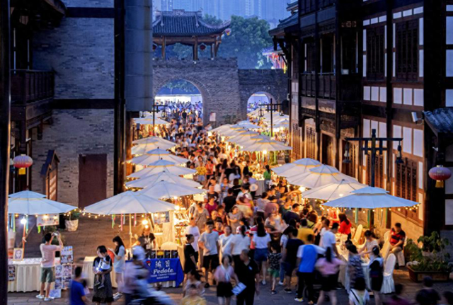 文化中国行｜重庆非遗进景区，成为众多游客打卡热点