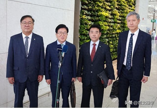 韩国特使团抵达北京，下飞机的第一句话不简单，中方回应很干脆