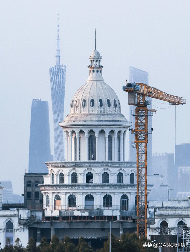 别了，广东番禺“小白宫”！神似美国白宫的霸气酒店，要拆了