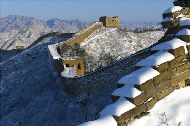 金山岭藏着冬日长城最清冽的壮阔