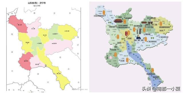 山东济宁，四大古镇