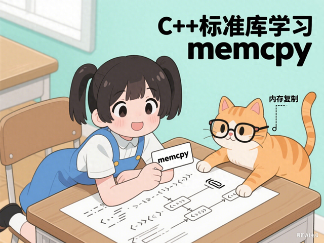 C++标准库学习 memcpy：内存世界的 “搬家公司”，栈堆搬运全解析