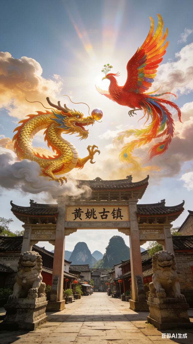 无双道龙赵小荣游记《 一笔祥龙行天下 》（一五七）黄姚古镇