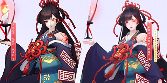 阴阳师式神建模优化（阴阳师建模优化第二十五期 站在斗技尽头的两位妹子迎来建模蜕变）