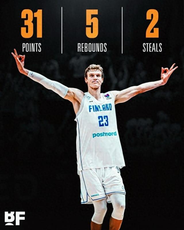 热身赛两战合砍79分😱！马尔卡宁12中8得31分5板2断 罚球12中11