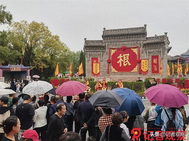 洪洞大槐树景区：国庆“我”在岗 嗨玩请放心