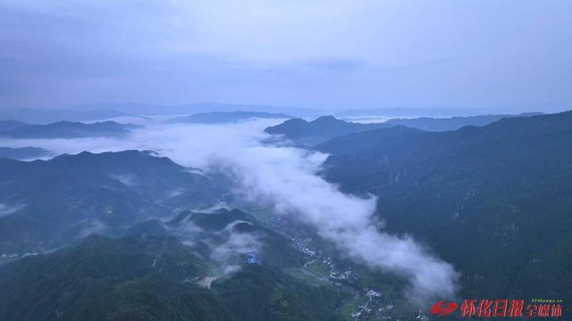 图说怀化｜云海天光共绘山间画卷