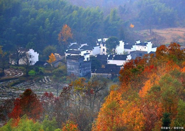 皖南山区最美最迷人的秋色，说它是神仙画的一点都不为过