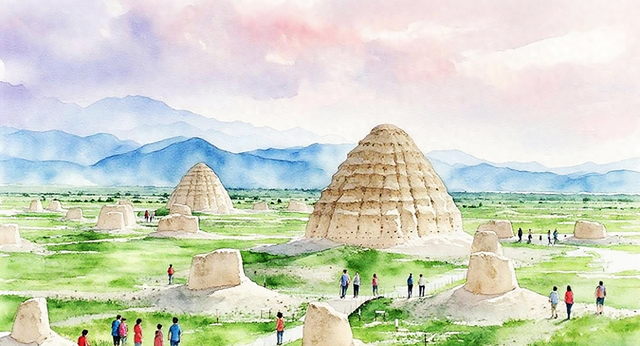 西夏陵成功列入《世界遗产名录》后 宁夏网络热度攀升 成热门旅游目的地