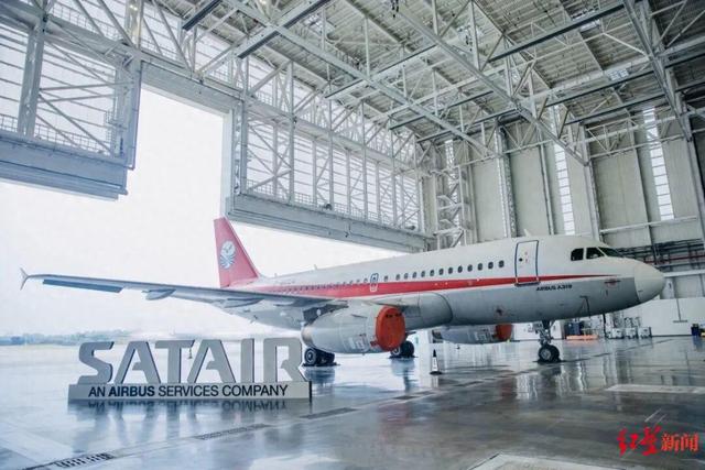 一架空客A319退役后找到新归宿！Satair成都公司成功收购其机身