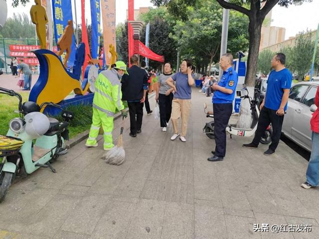 红古区环境卫生服务中心全力保障2025年红古区河湟文化旅游艺术周环境卫生
