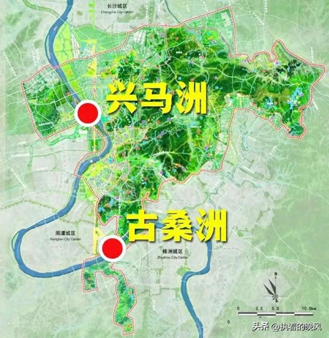 好消息！长株潭再造一座“橘子洲景区”，选址已确定！
