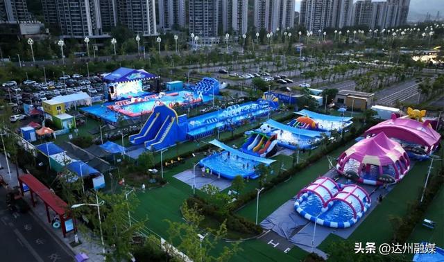 亲水项目点燃高新区夏夜活力