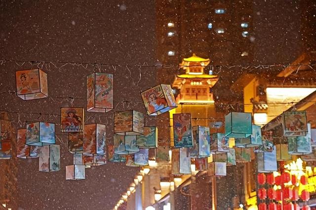 丝路雪夜绘新景 复兴坊里品长安