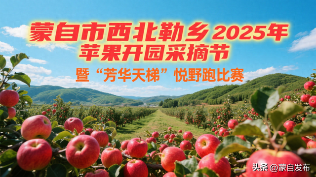 登芳华天梯，享苹果盛宴！来蒙自开启甜蜜激情秋日之约→