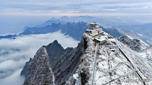 撒贝宁错过的仙境！八台山雪景美如画，速来打卡，别笑他“白跑”！