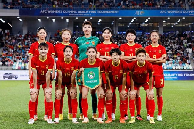 奥预赛：中国女足3-0战胜泰国队
