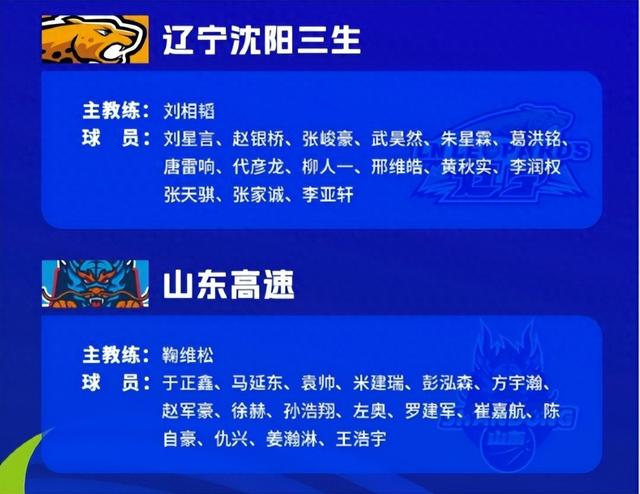 最新赛程出炉！张峻豪黄秋实暂别辽篮，出征新赛事，携名宿冲佳绩