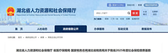 2025年湖北社保缴费标准出炉！三档基数、比例及金额详解