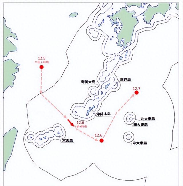 日本向中国发出抗议后，辽宁舰突然调头北上，直冲日本本岛而去？