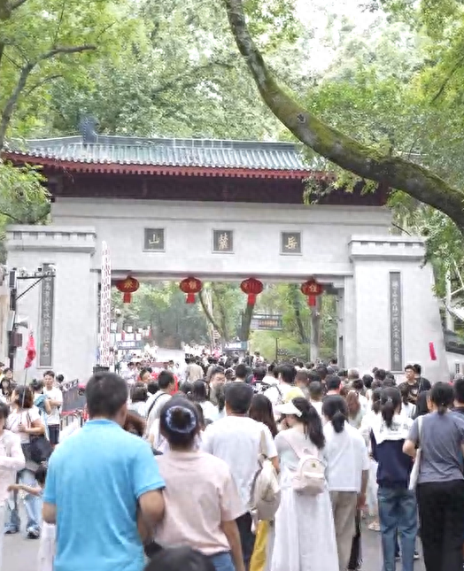 岳麓山又被游客踩矮了！有人一上午暴走12公里，有人下飞机直奔这家面馆：4人点5碗