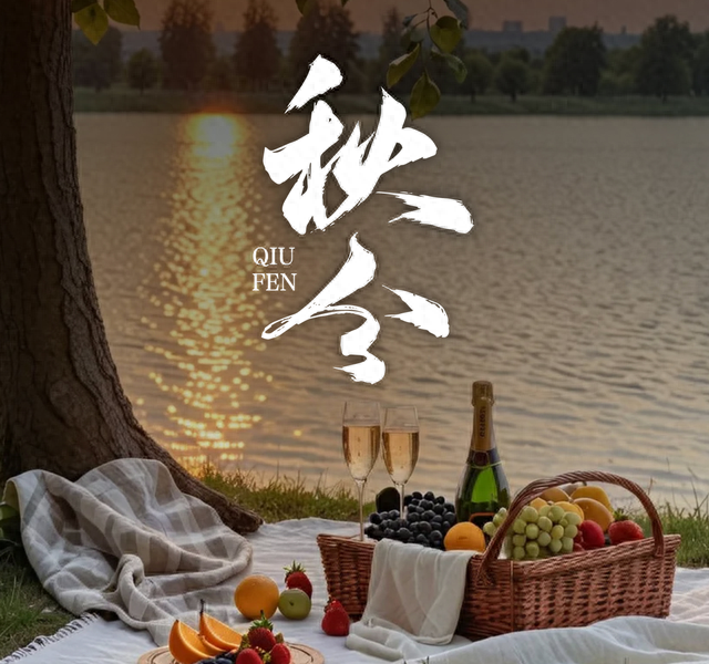 “存起来，秋分那天发，去惊艳你的朋友圈”