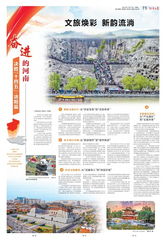 奋进的河南 决胜“十四五”·洛阳篇丨文旅焕彩 新韵流淌