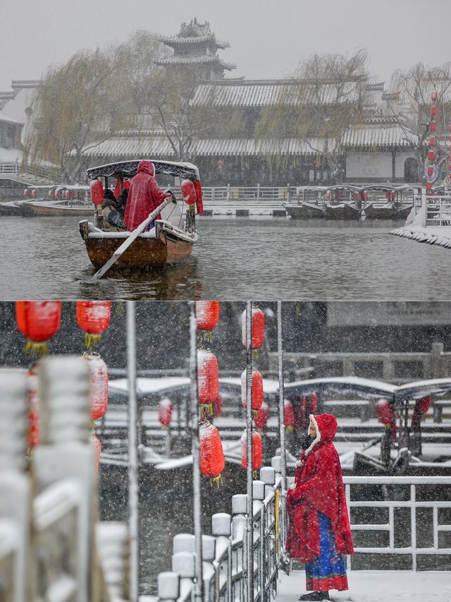❄️ 当一场大雪落进台儿庄 | 我在台儿庄古城等你！ ❄️