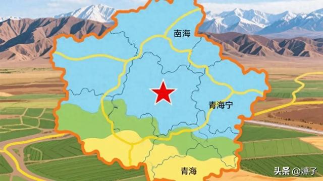 青海尖扎:黄河边藏着水电站,还有川青铁路经过的小城
