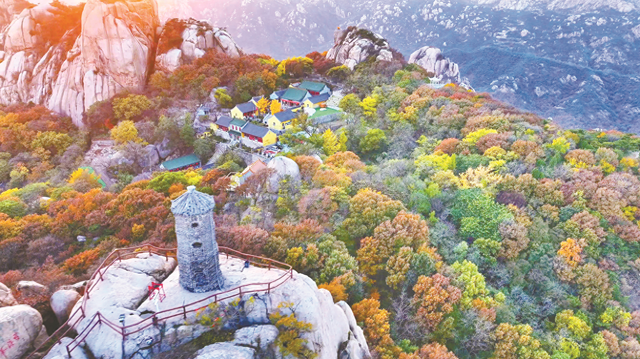 五莲山迎来最佳观赏期