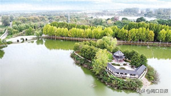 周口植物园景美如画