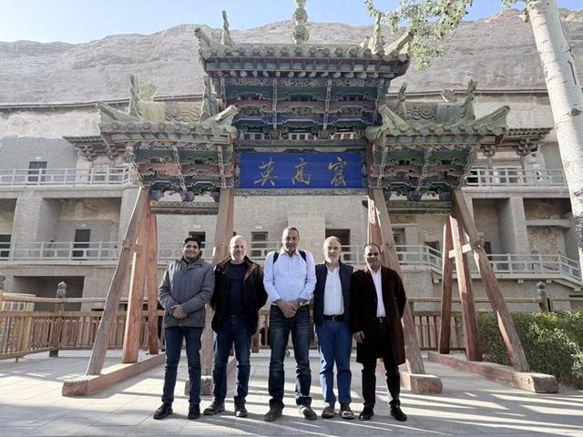 约旦代表团到访敦煌 共探丝路文旅融合新路径