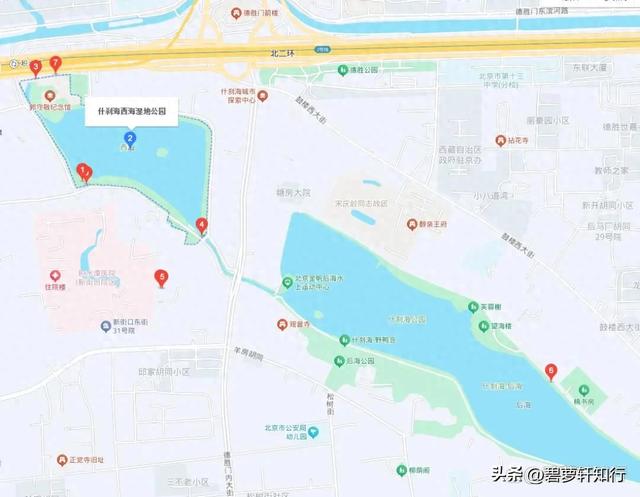 北京什刹海西海湿地公园：人少景美的赏荷胜地，还有一座美术馆
