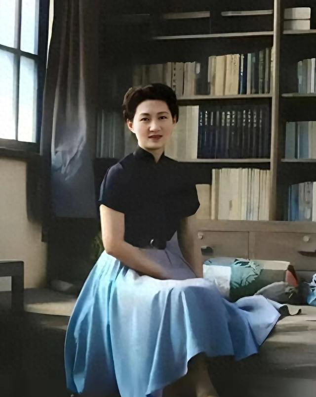 这是张学良老婆赵四小姐真实样貌，并非演员饰演而是货真价实真品