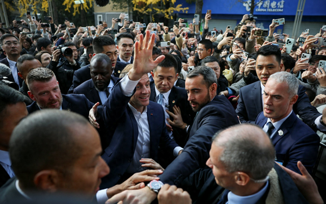 马克龙刚走，德外长立马启程来华，但高规格的款待，想都不要想