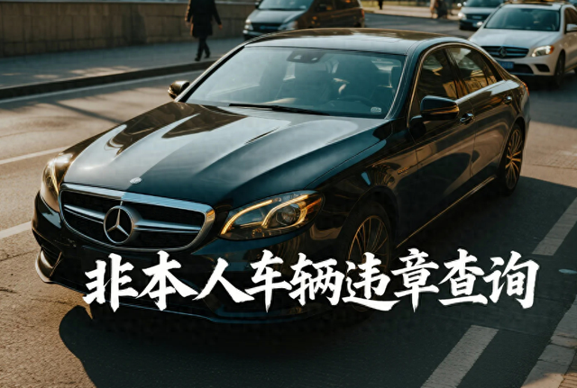 如何查驾驶分（非本人车辆违章查询指南分场景辨责任）