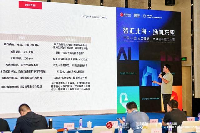 AI智绘文旅新景——“中国—东盟人工智能+文旅创新应用大赛”北京赛区收官