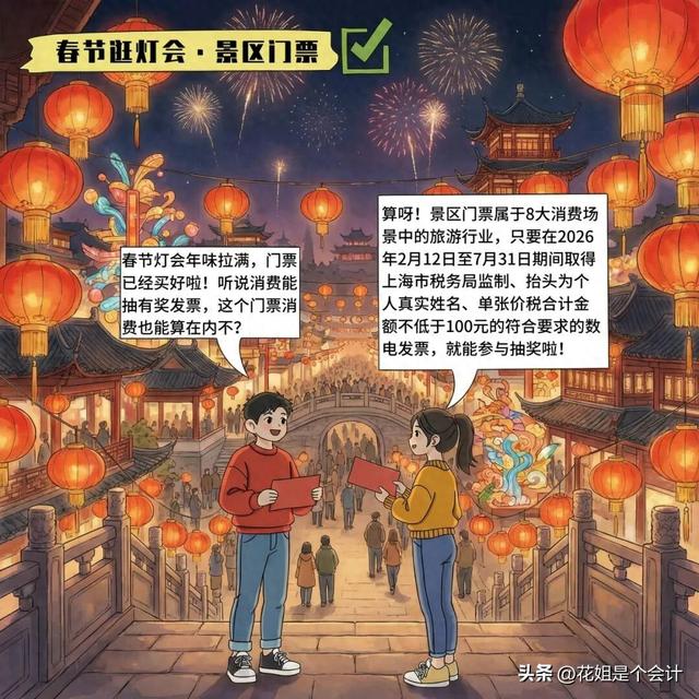 新春来沪旅游｜消费抽有奖发票，好运伴旅途！