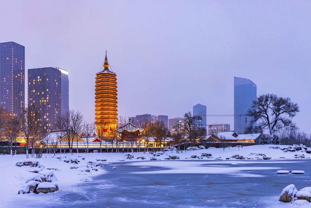 雪落千年运河，一眼看尽古今通州