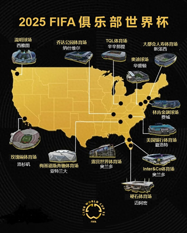建筑中TQL是什么意思（2025世俱杯小组赛程表及比赛场地介绍）