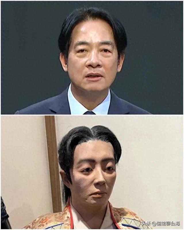 台网红发现神似赖清德的日本武士像 赖清德喜不自胜 以日文高调回复