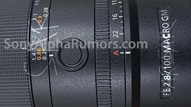 索尼FE 100mm f/2.8 GM OSS微距镜头首曝，有望9月30日发布