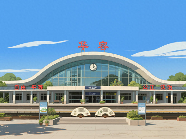 用动画电影的方式打开华容