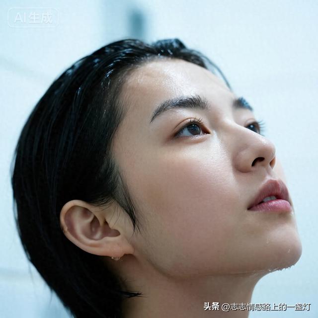 情感路上他负我	，千行热泪心中流，满心伤痛何时休！