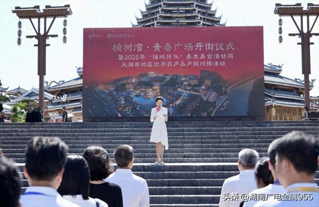 榆树湾·青春广场正式开业！“文商旅融合”惊艳亮相第五届湖南旅游发展大会