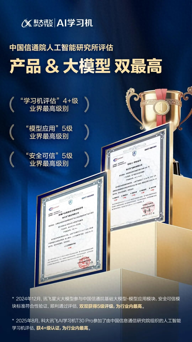 Q2学习机出货量增46%！IDC：科大讯飞AI学习机登顶市场销售额第一