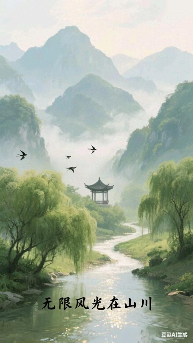踏入山川，满目风光美如画，心醉其间，悠然尽享这份自在！